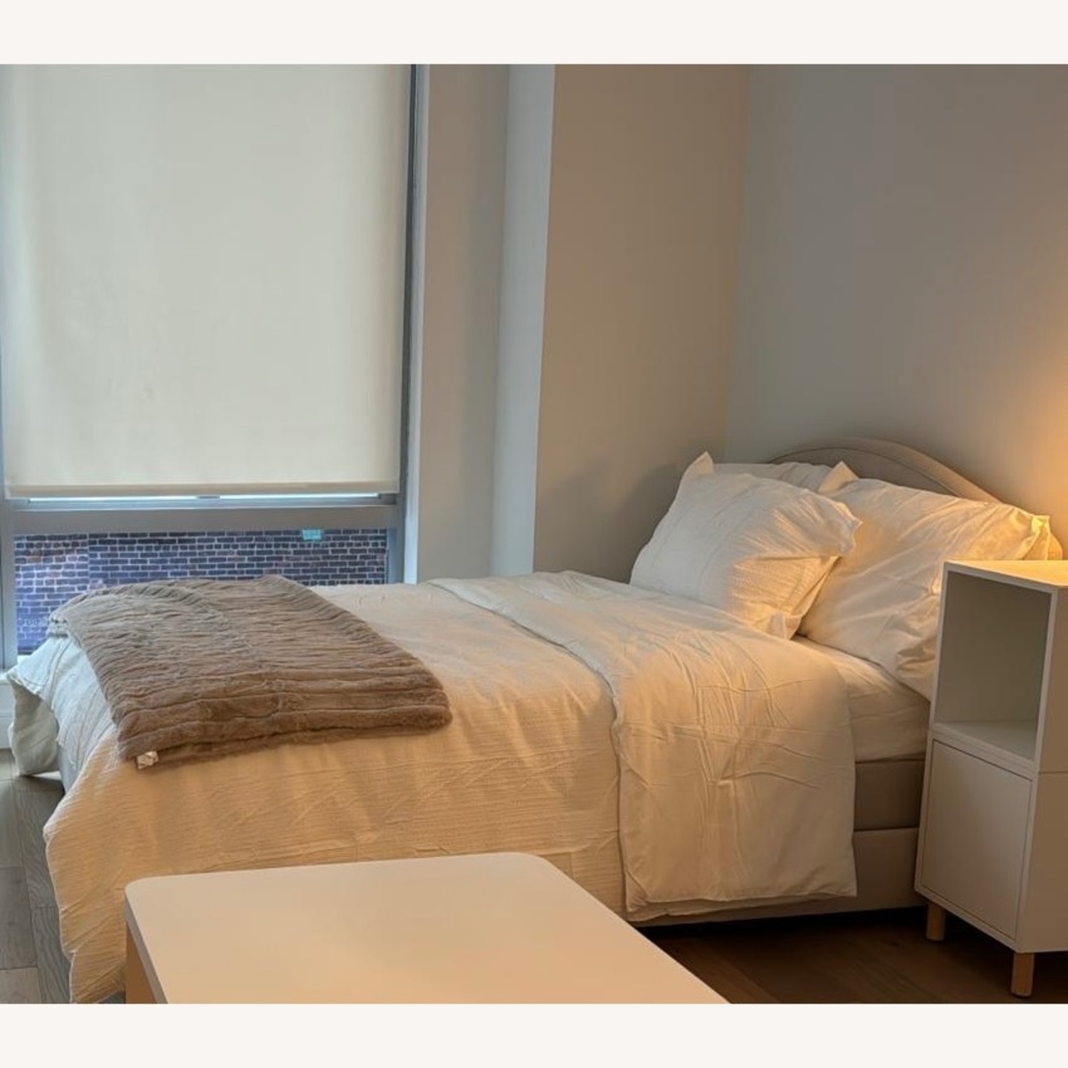 IKEA RAMNEFJÄLL Bed Frame Full Size 2 Storage Boxes - image-3