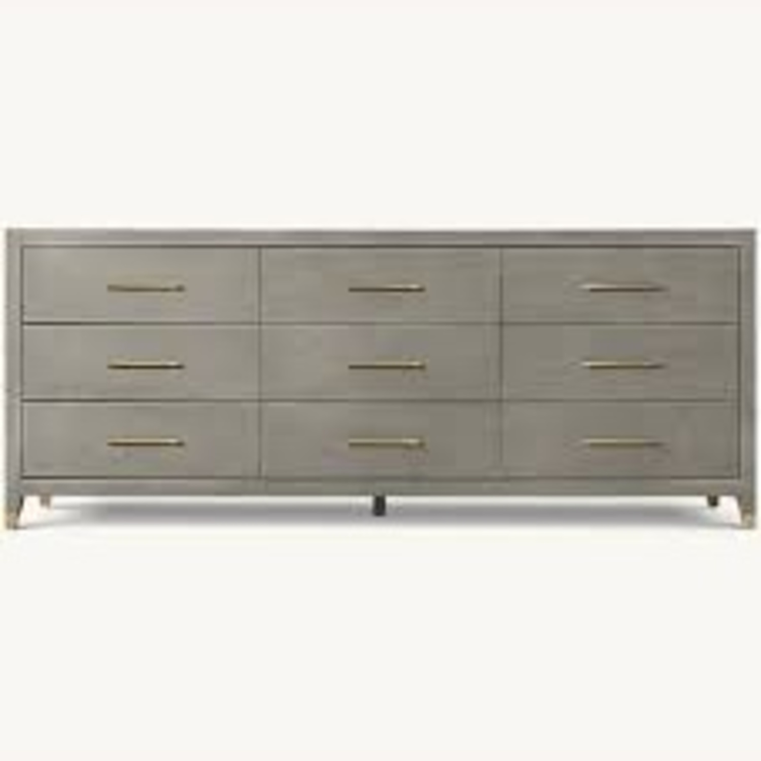 Restoration Hardware Graydon Shagreen 9 Drawer Dresser - image-0