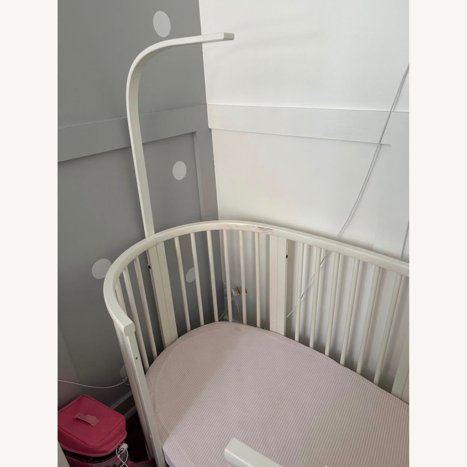 Stokke AS Sleepi White Wood Bed/Crib - image-2