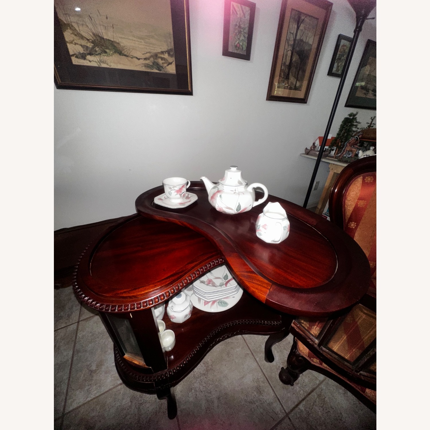  Victorian Tea Cabinet - image-5