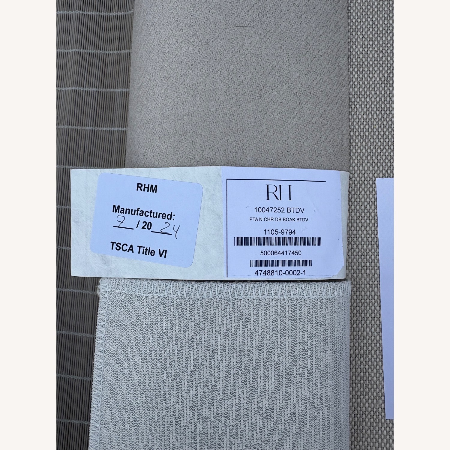 Restoration Hardware Parisian Track Arm Chair  - image-3