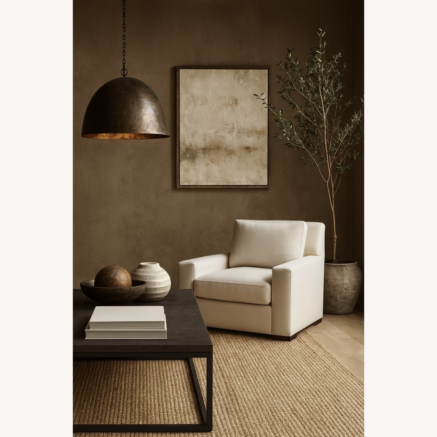 Restoration Hardware Parisian Track Arm Chair  - image-0