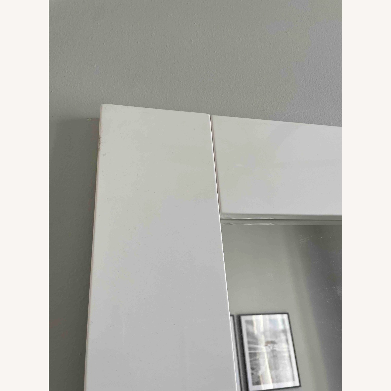 West Elm Parson Leaning White Floor Mirror - image-3