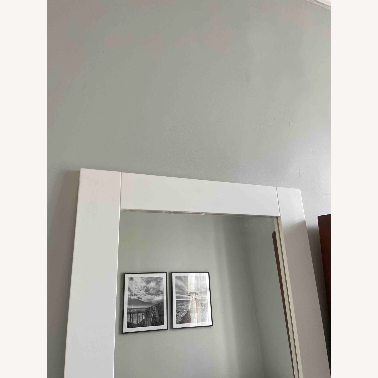 West Elm Parson Leaning White Floor Mirror - image-4