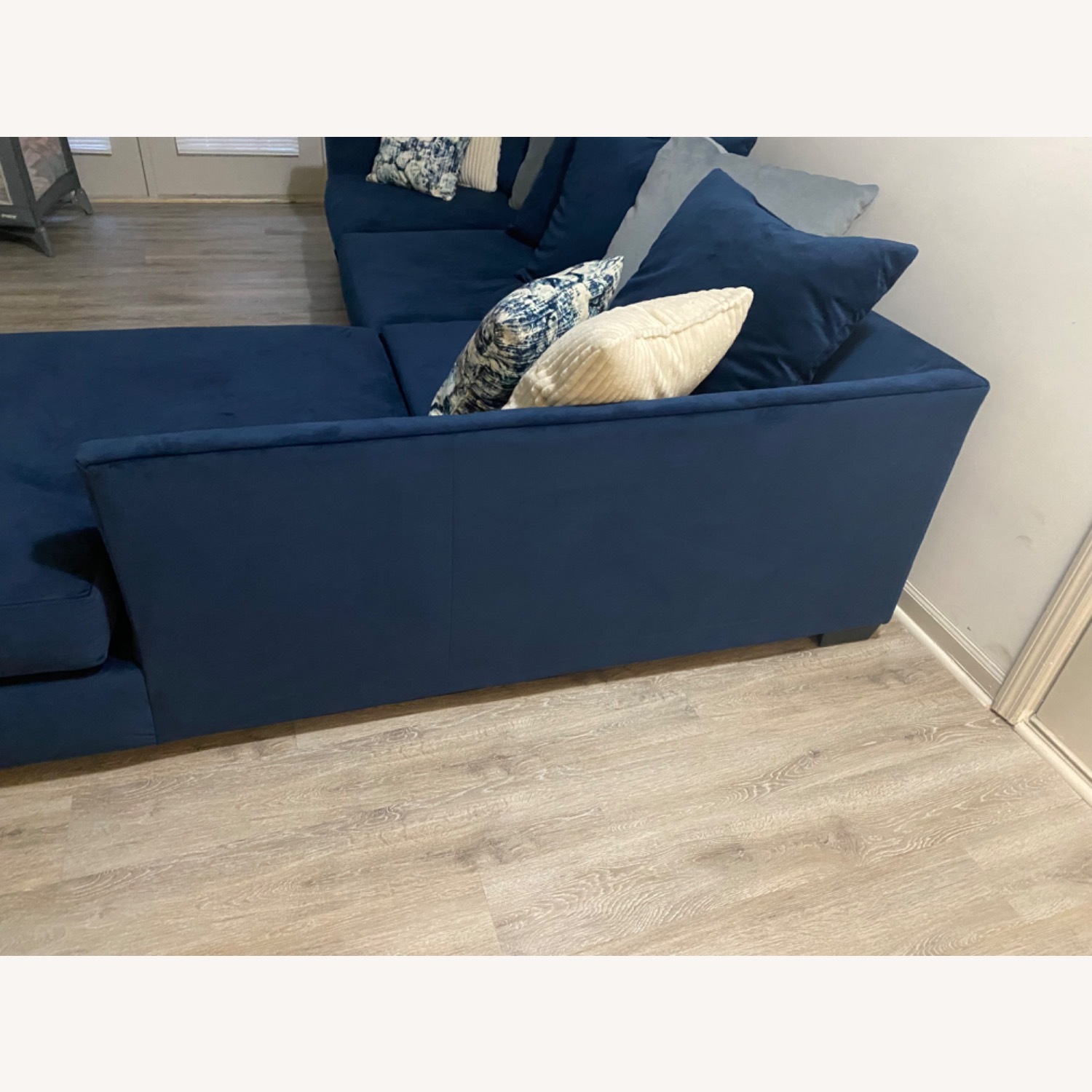 Celeste Designs Blue Sectional - image-1