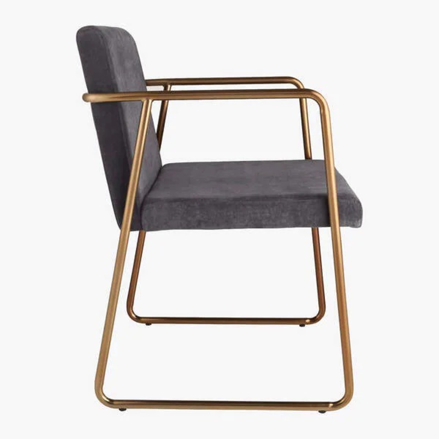 CB2 Rouka Chair Gray x2 Chairs - image-4