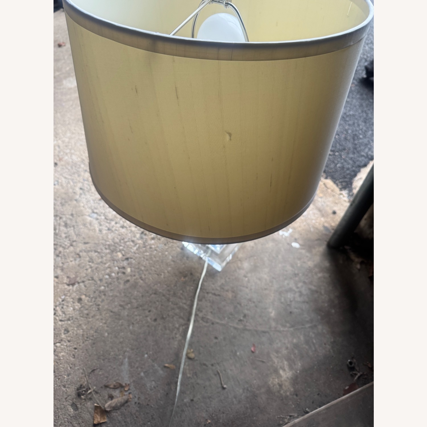 Restoration Hardware Stacked Crystal Block Table Lamp - image-2