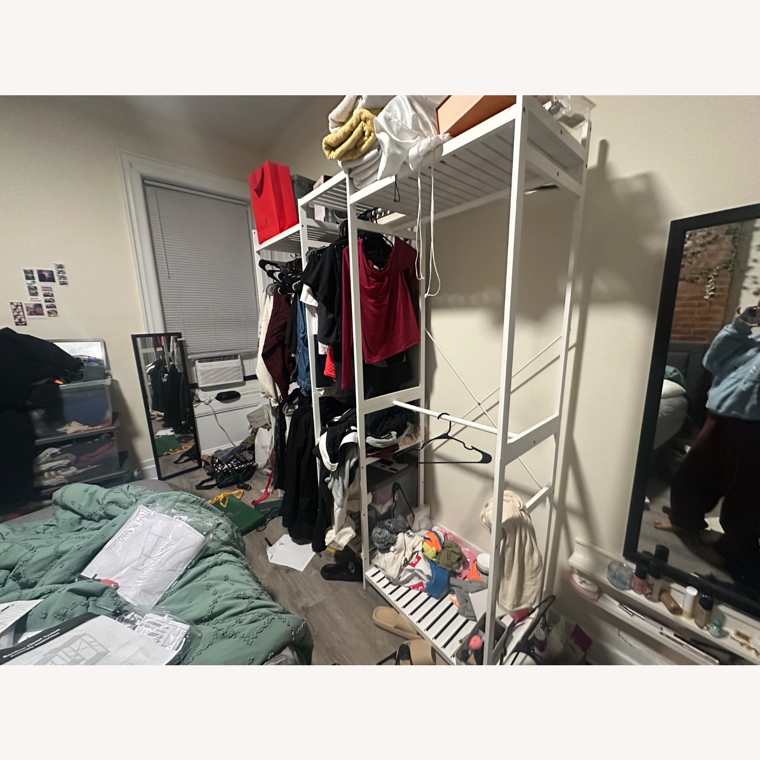 White Clothing Rack  - image-2