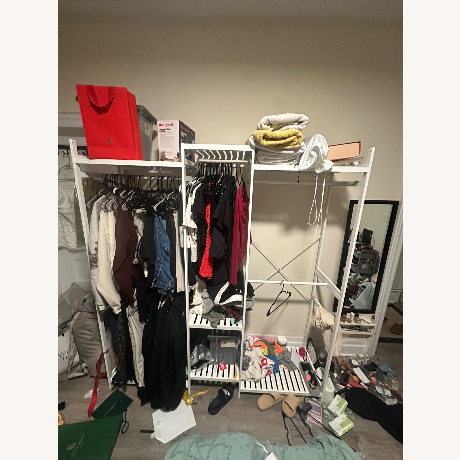 White Clothing Rack  - image-1