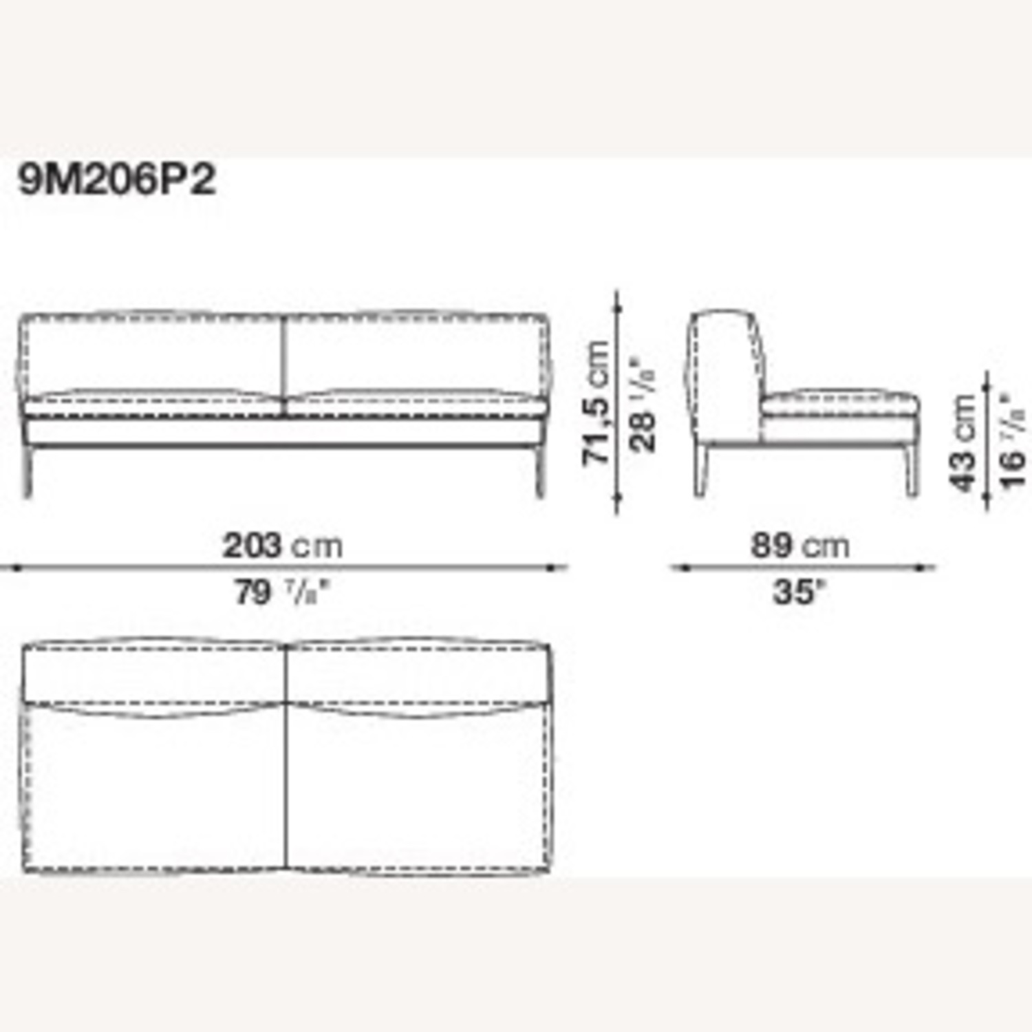 B&B Italia Michel Sofa Set - image-9