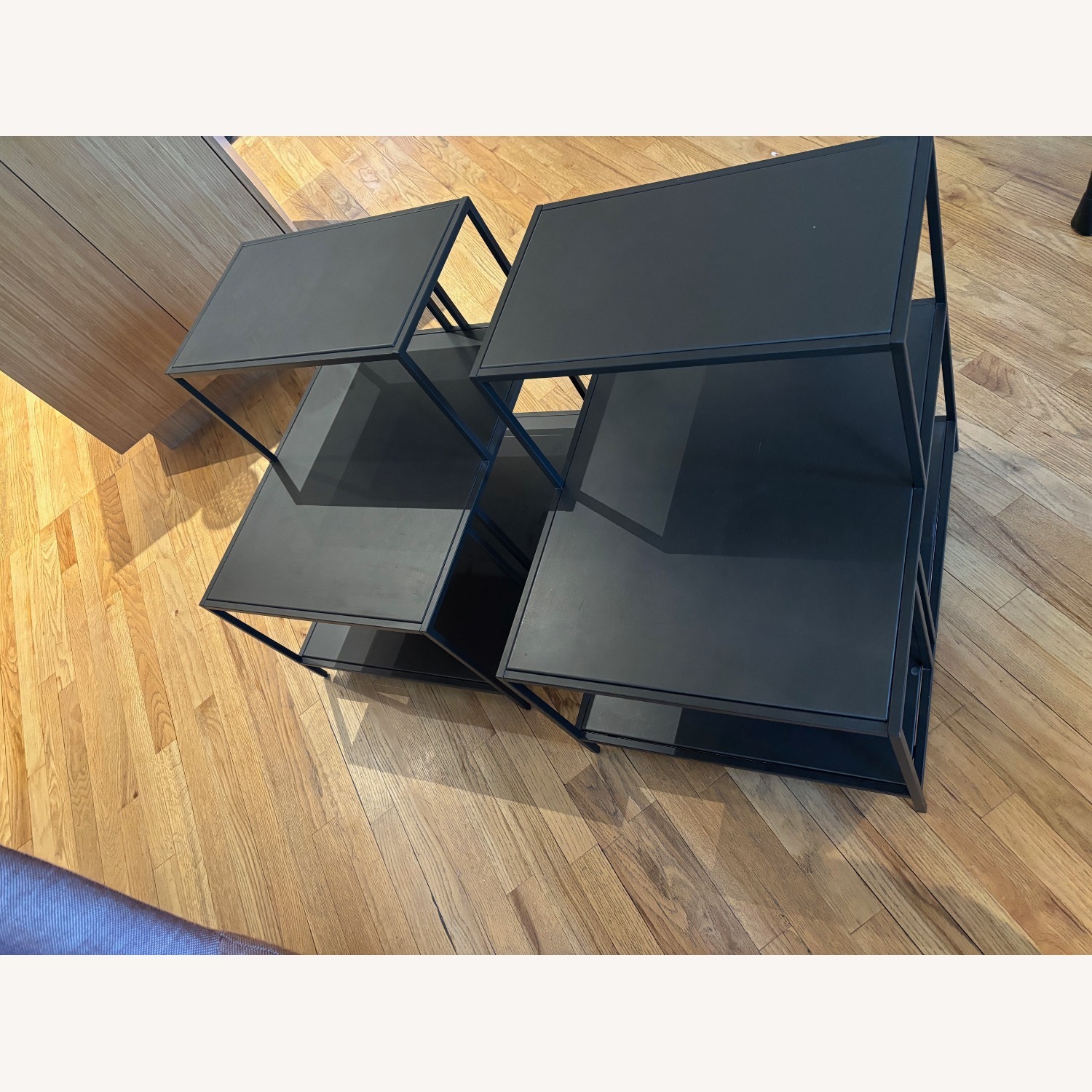 West Elm Bronze Profile Metal Side Tables (2) - image-3