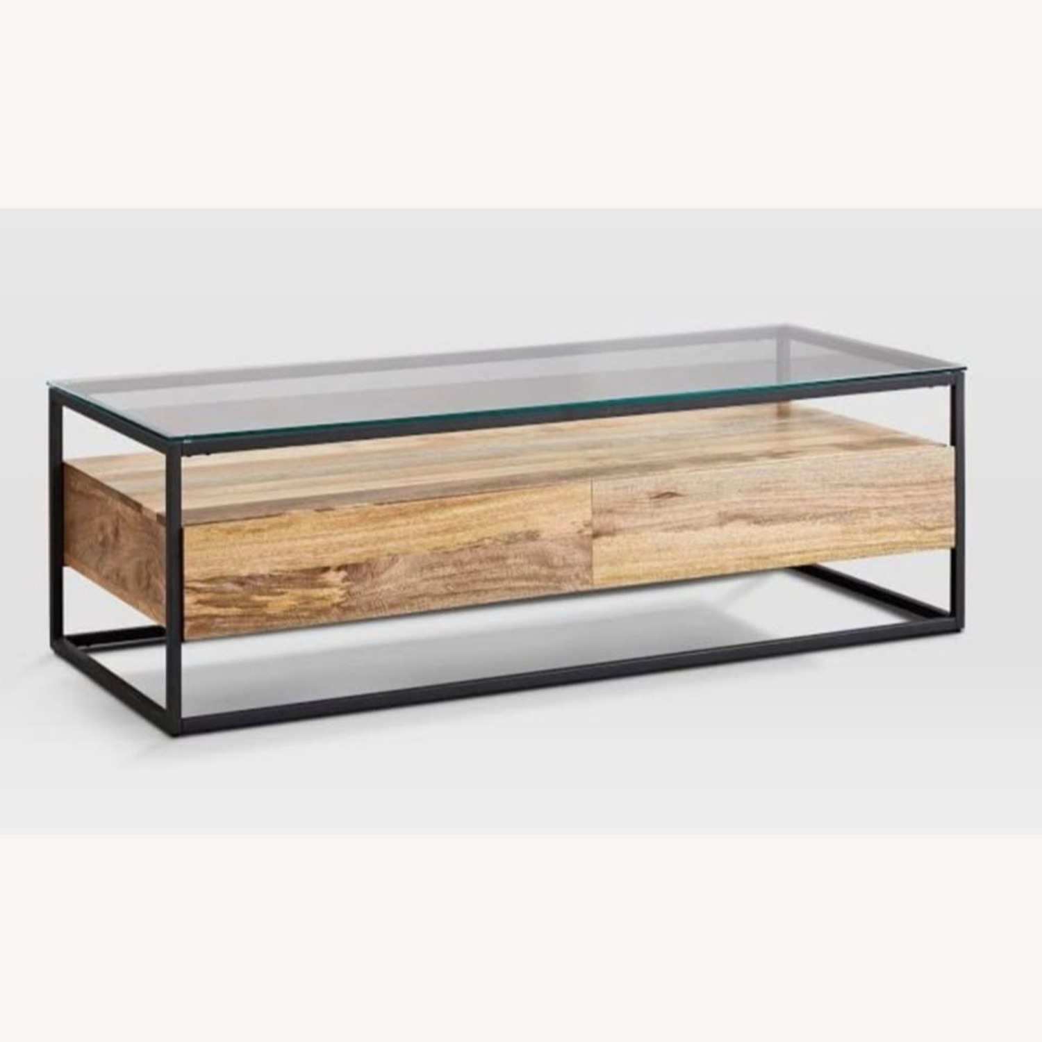 West Elm Box Frame Coffee Table (56”) - image-1