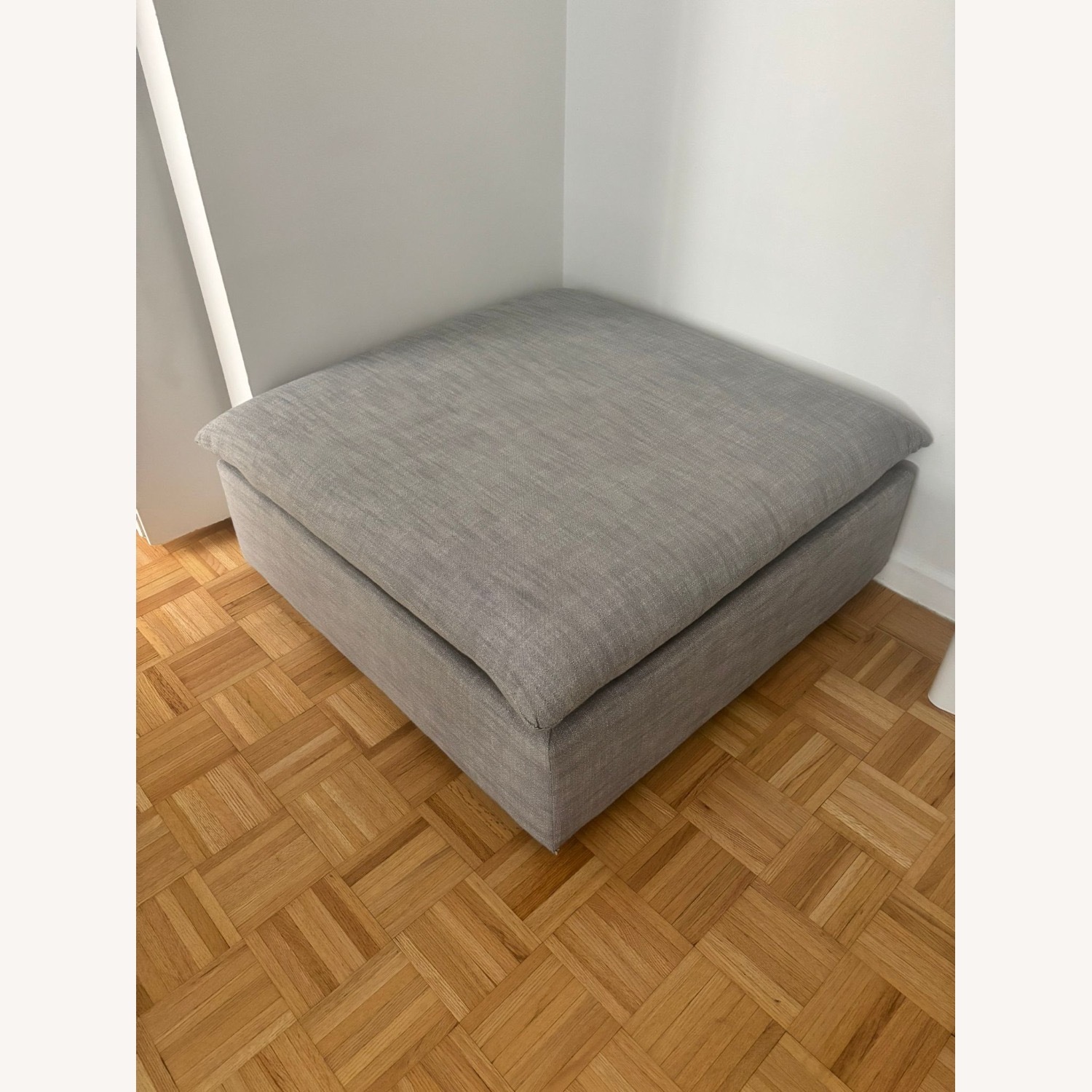 West Elm Shelter Ottoman - image-2