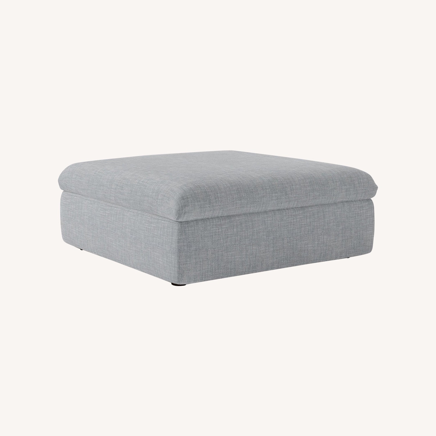 West Elm Shelter Ottoman - image-0