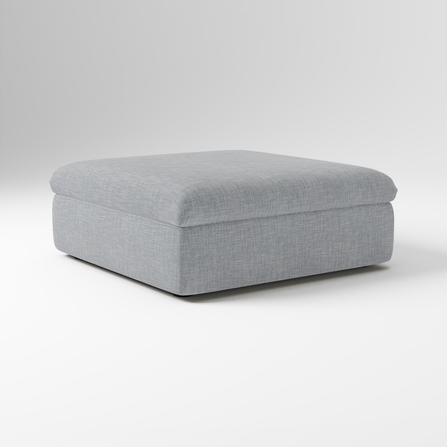 West Elm Shelter Ottoman - image-1