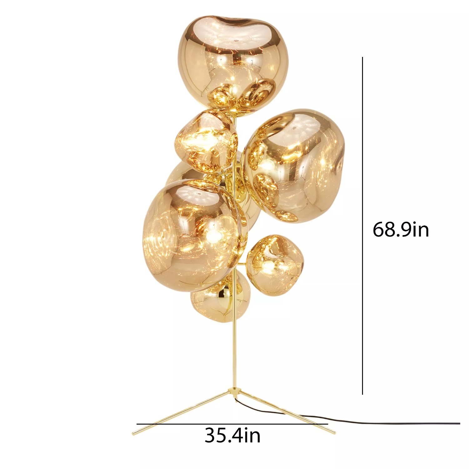 Nordic Lava Led Floor Lamp - image-1