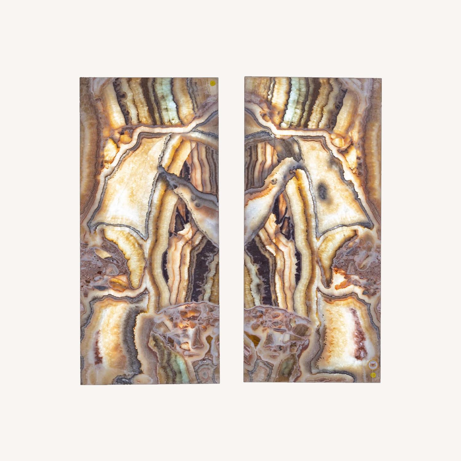 Onyx Wall Lamps - image-0