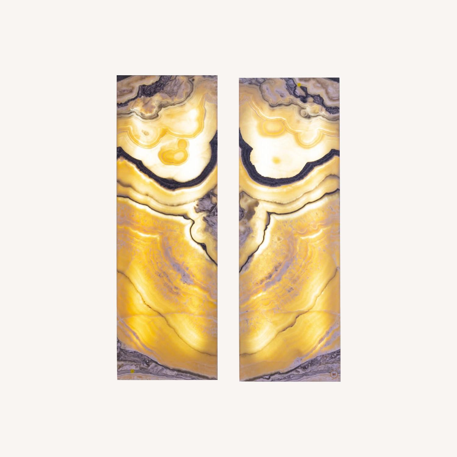 Onyx Wall Lamps - image-0