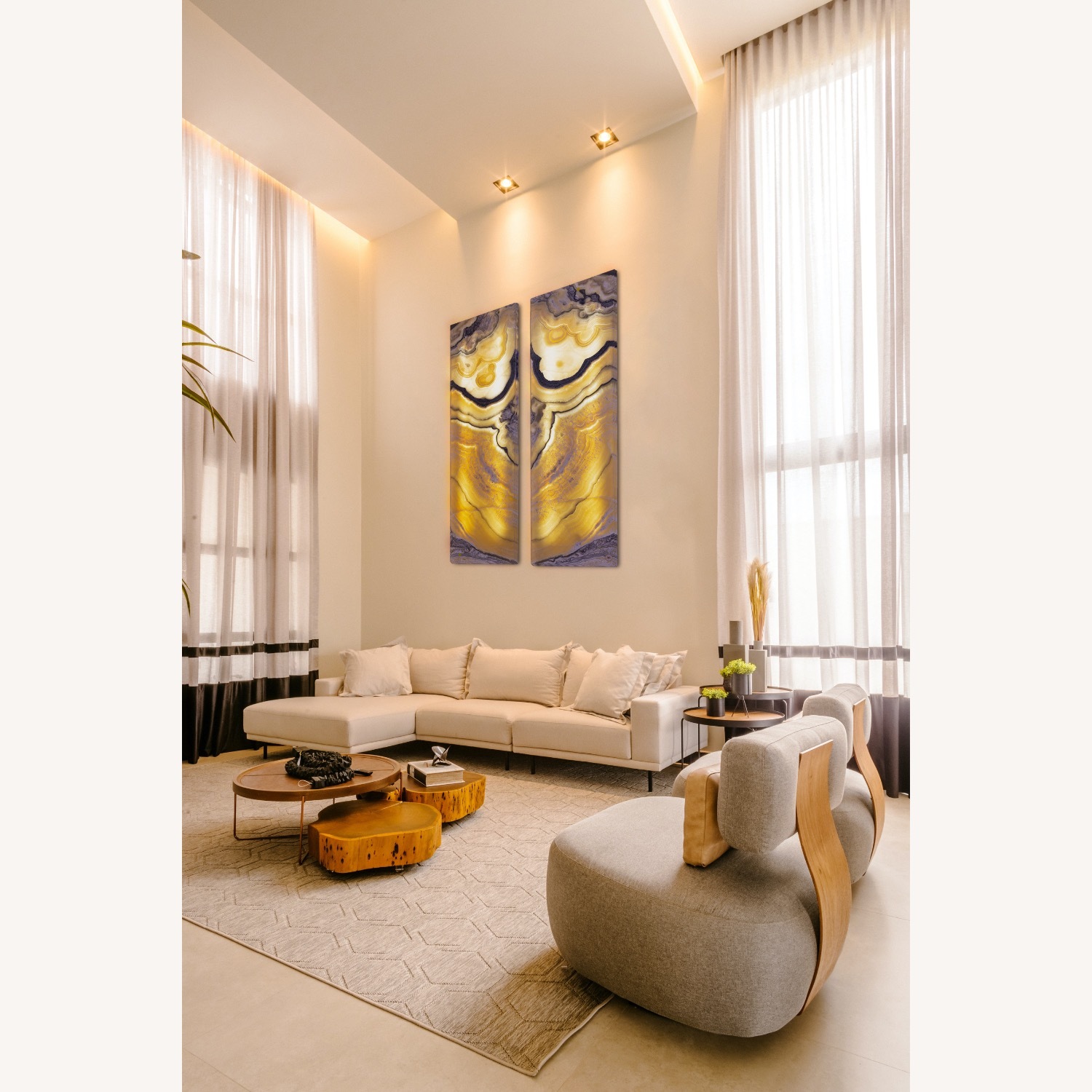 Onyx Wall Lamps - image-1