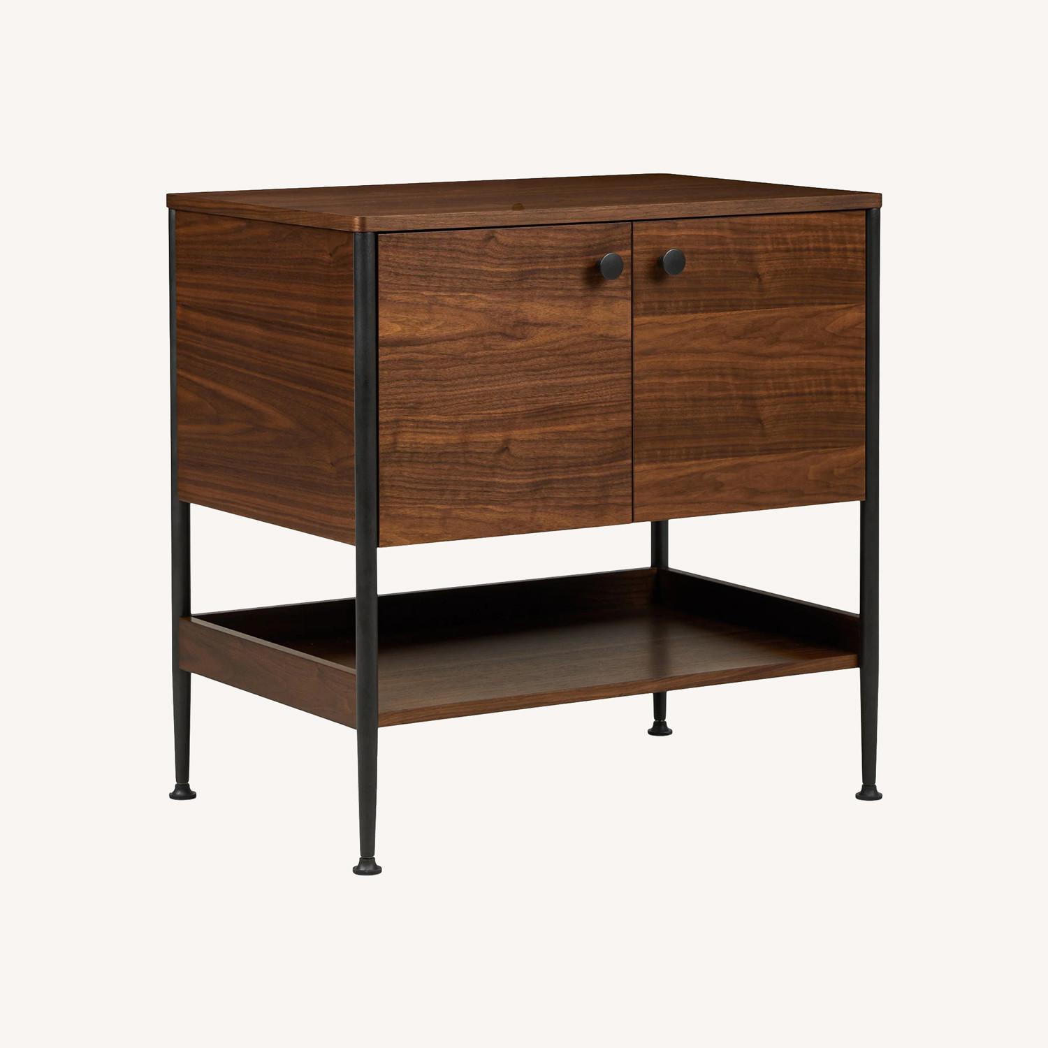 Article Newberry Walnut Storage Cabinet – Like New - image-0