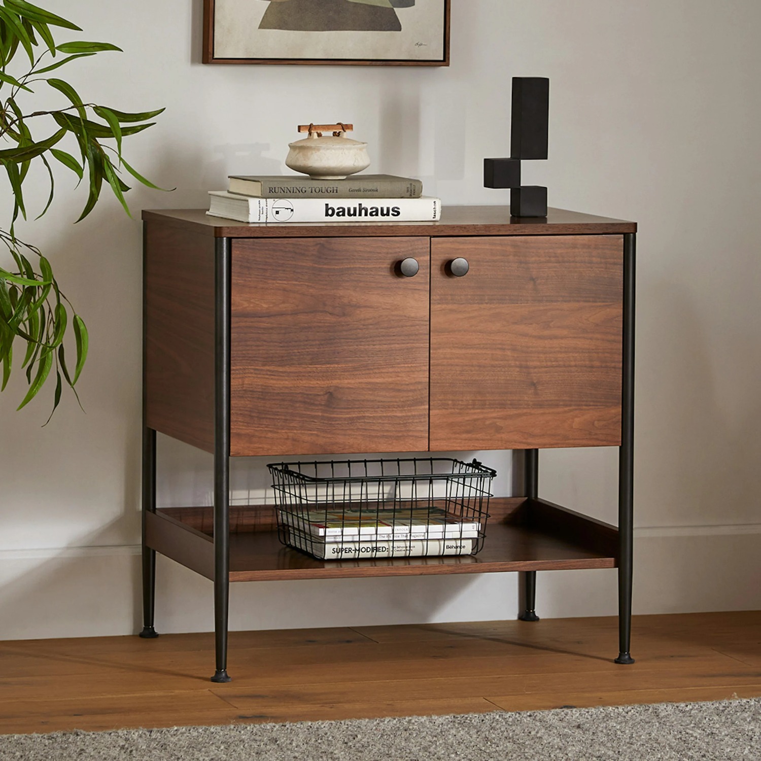 Article Newberry Walnut Storage Cabinet – Like New - image-2