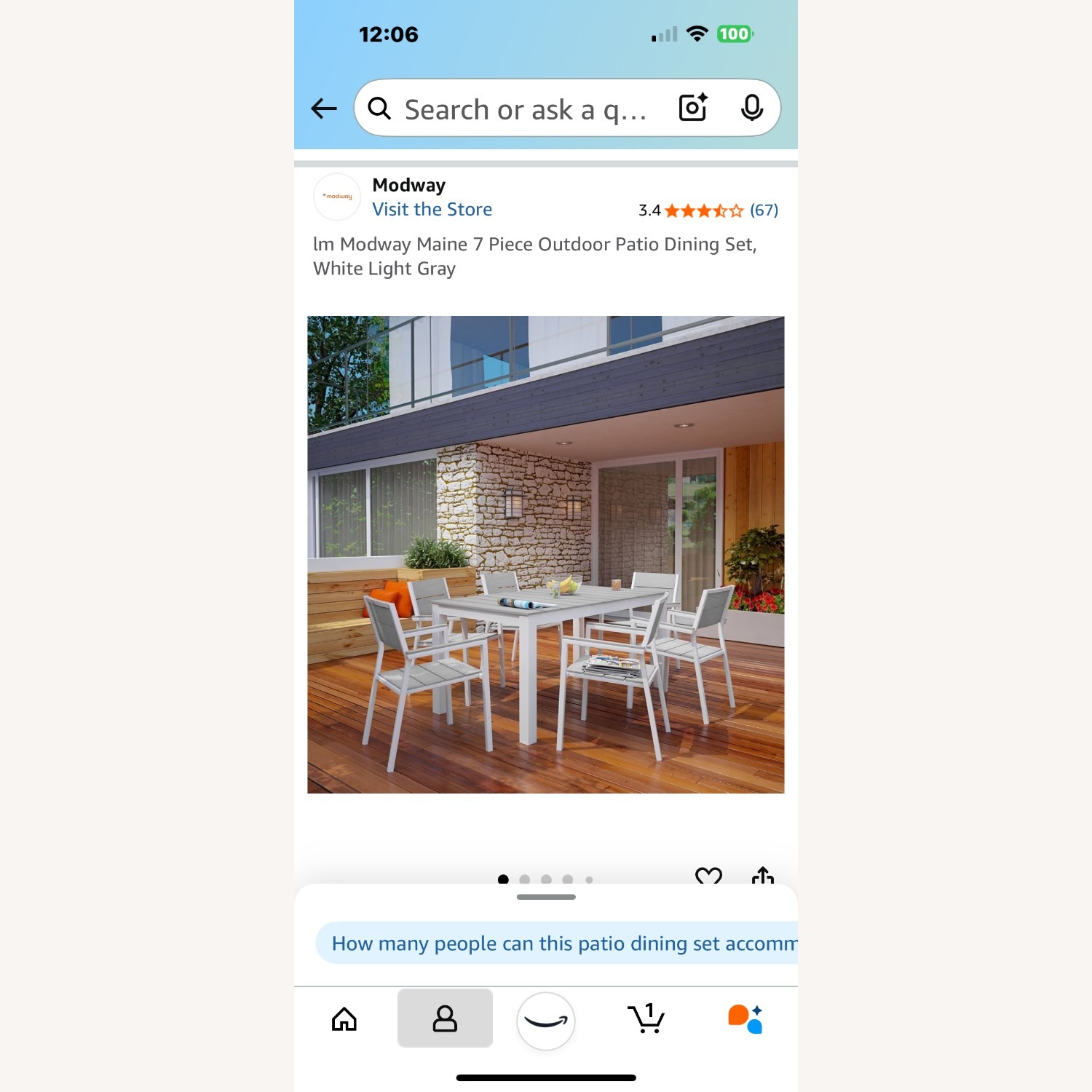 Maine Outdoor Dining Set - image-1