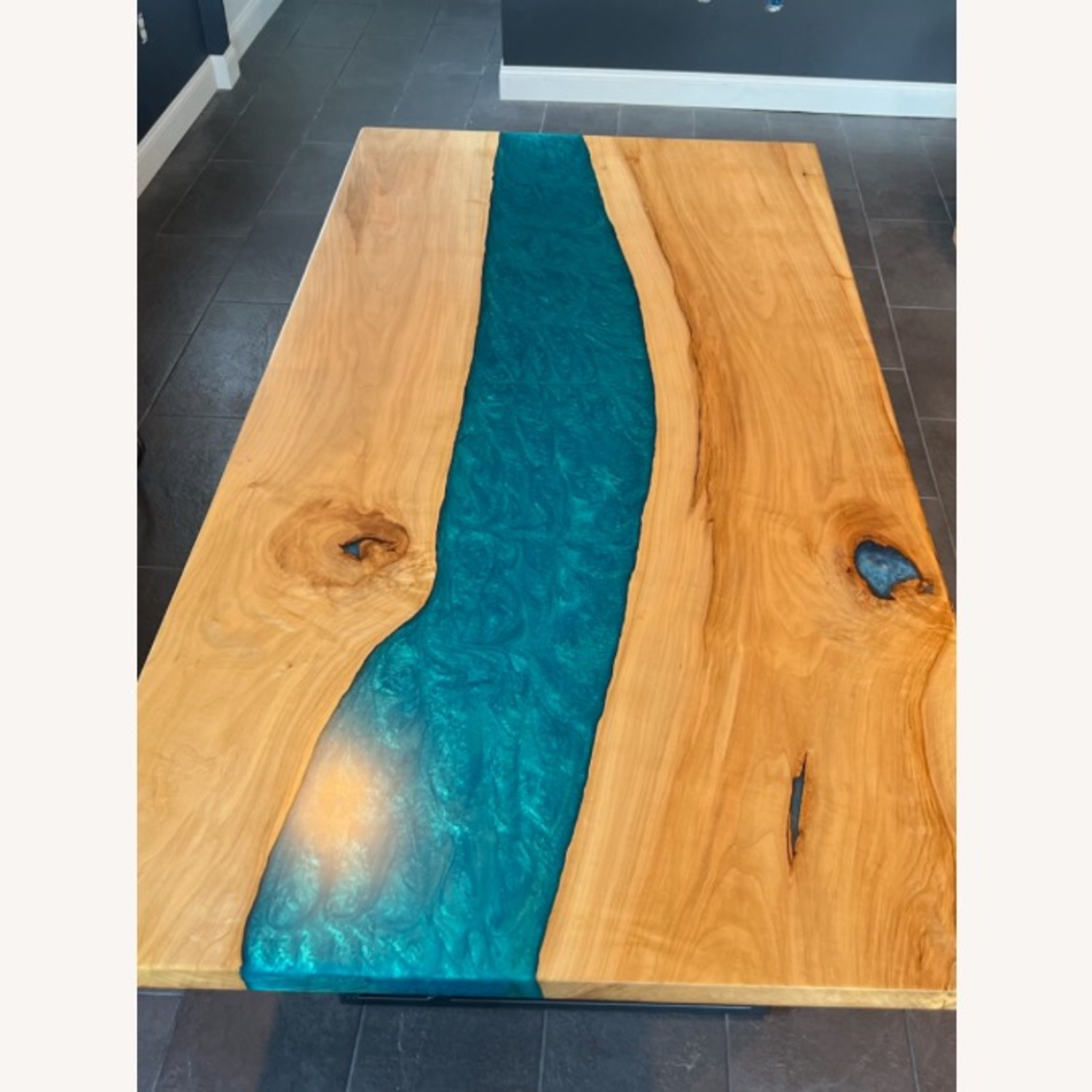 Live Edge, Epoxy River Table - image-5