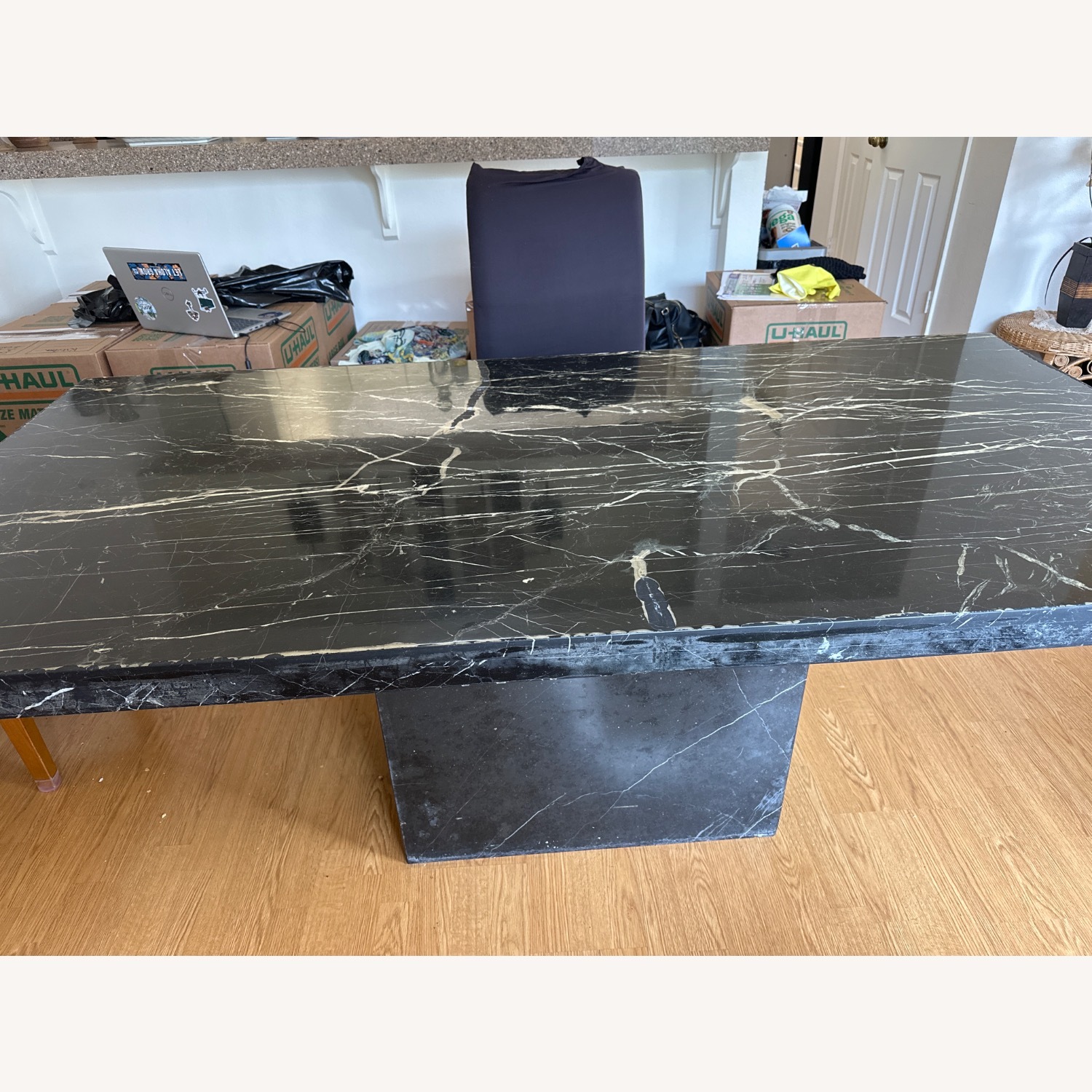 Vintage Italian Marble Dining Yable - image-3