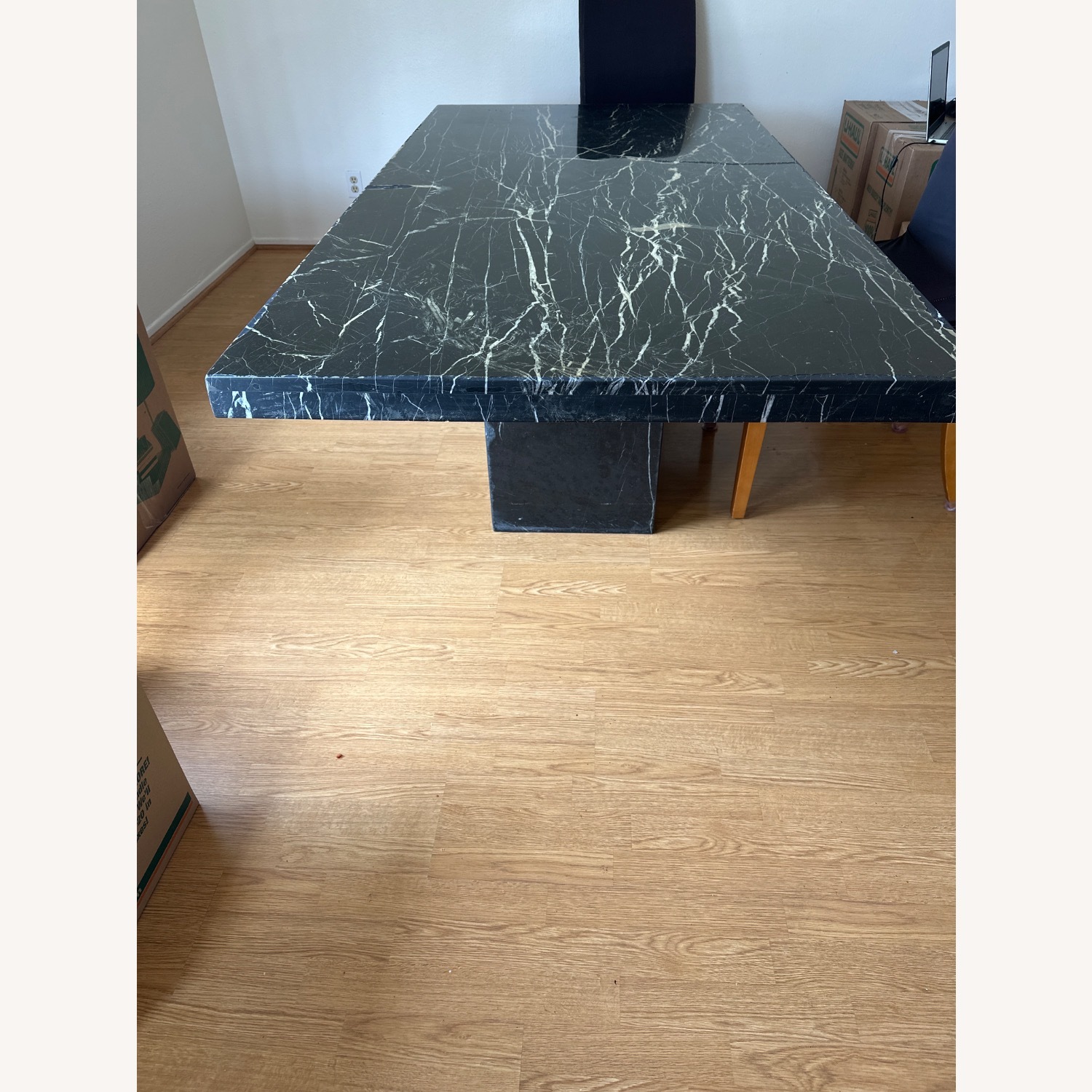 Vintage Italian Marble Dining Yable - image-2