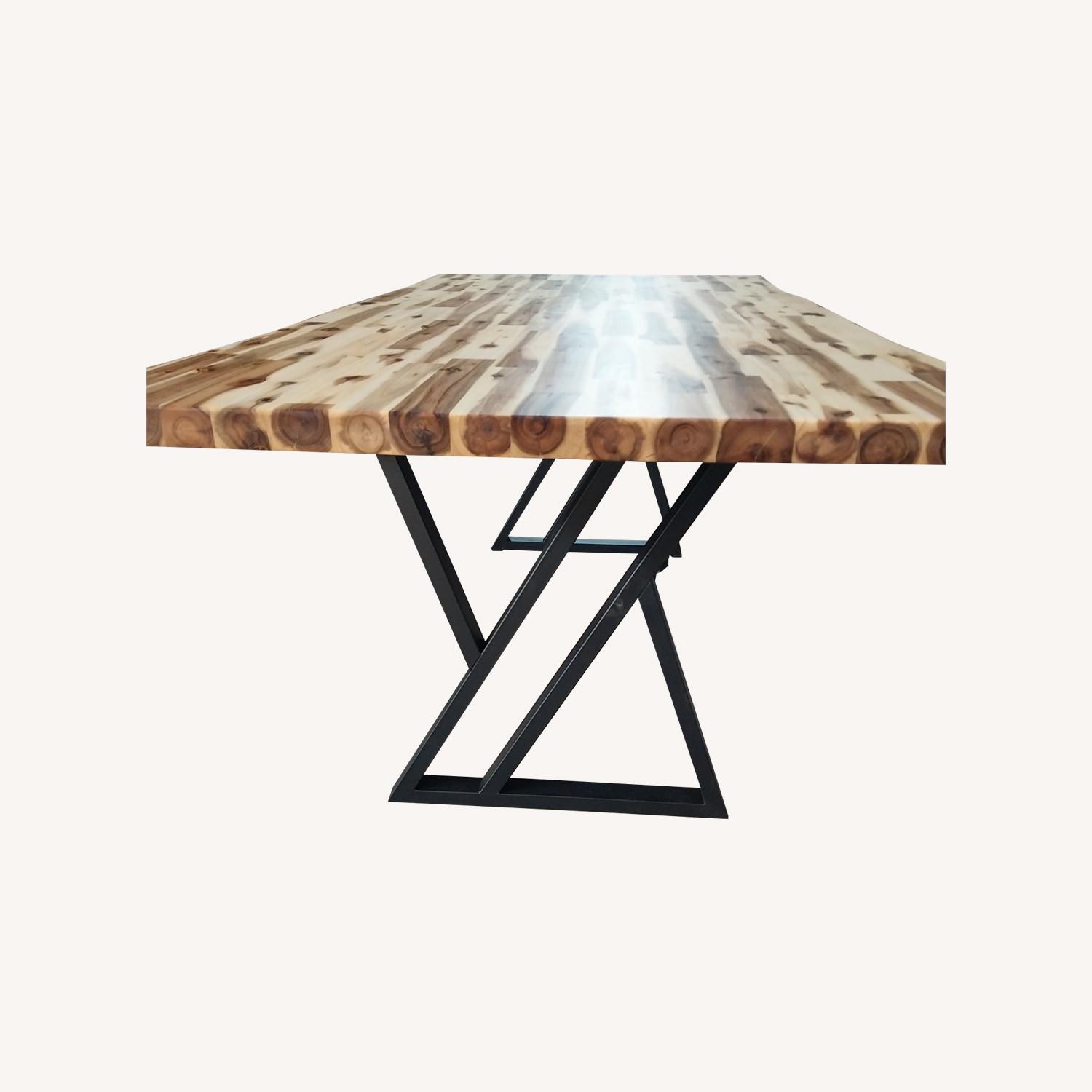 Butcher Block Dining Table - image-0