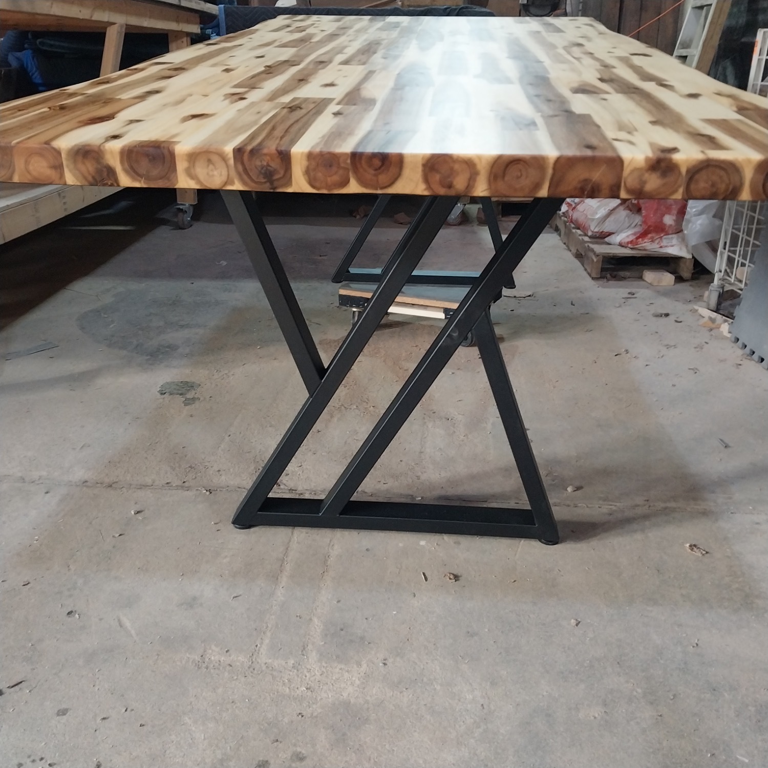 Butcher Block Dining Table - image-2