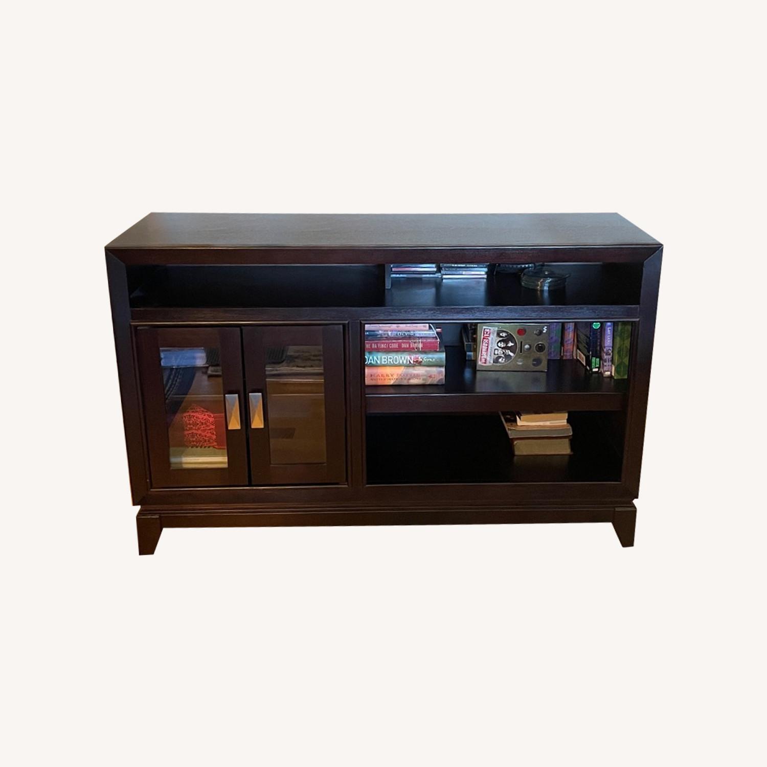 TV Stand with Two Doors - image-0