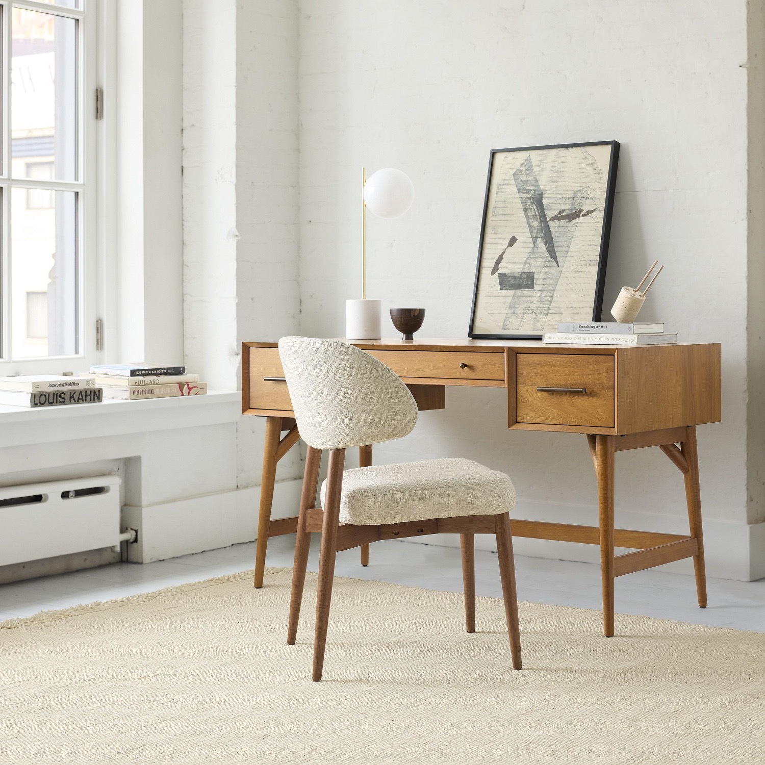 West Elm Mid-Century Desk (52") - image-2