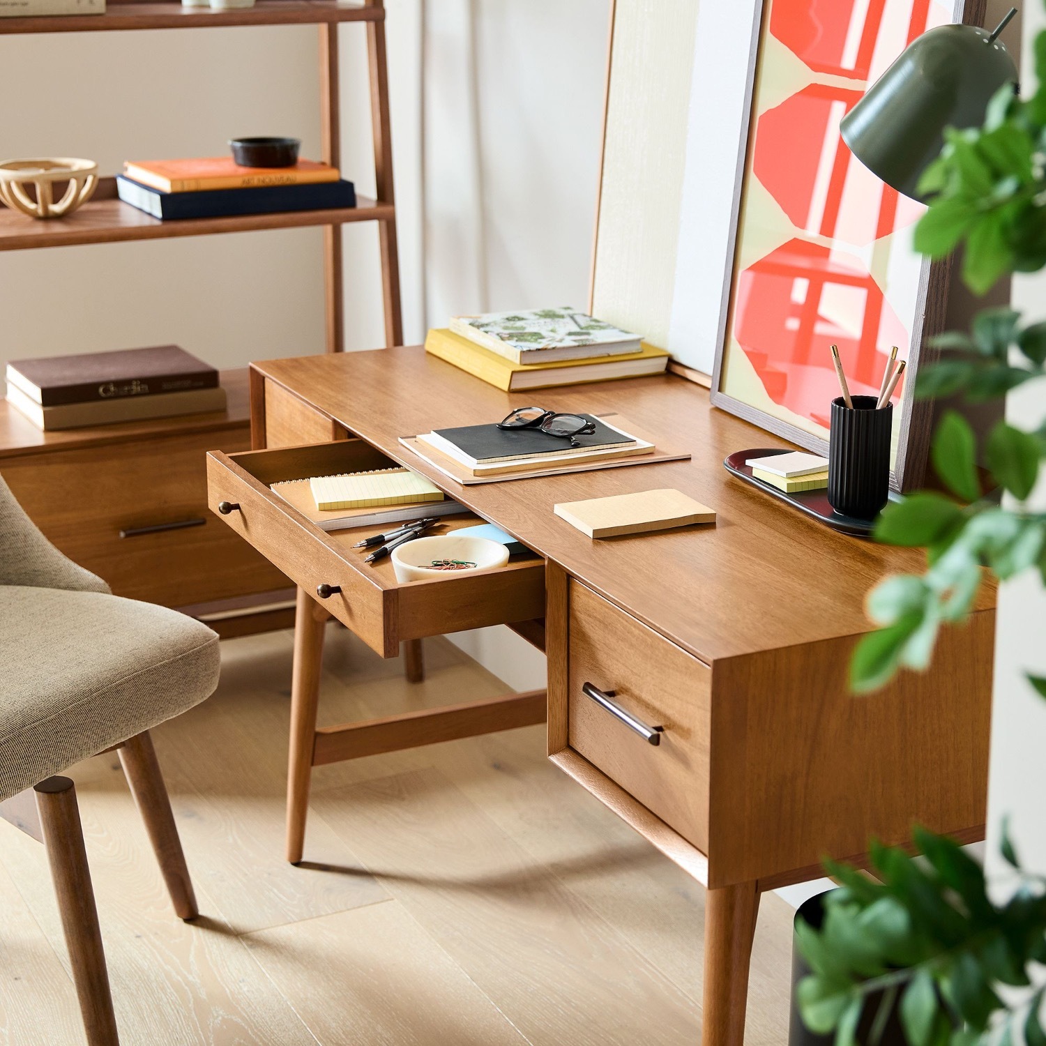 West Elm Mid-Century Desk (52") - image-6