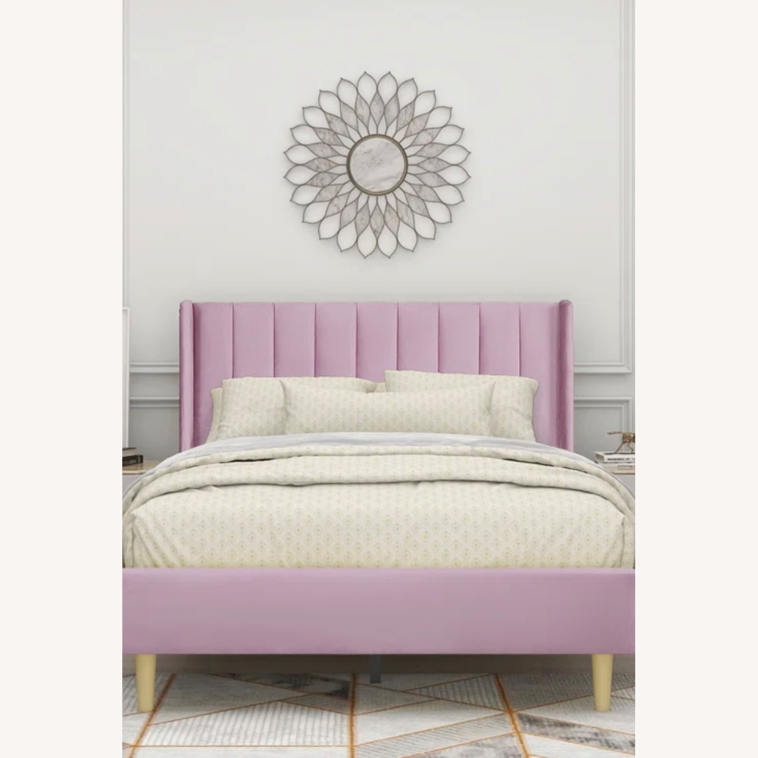 Eriksay Low Profile Upholstered Platform Bed  - image-1