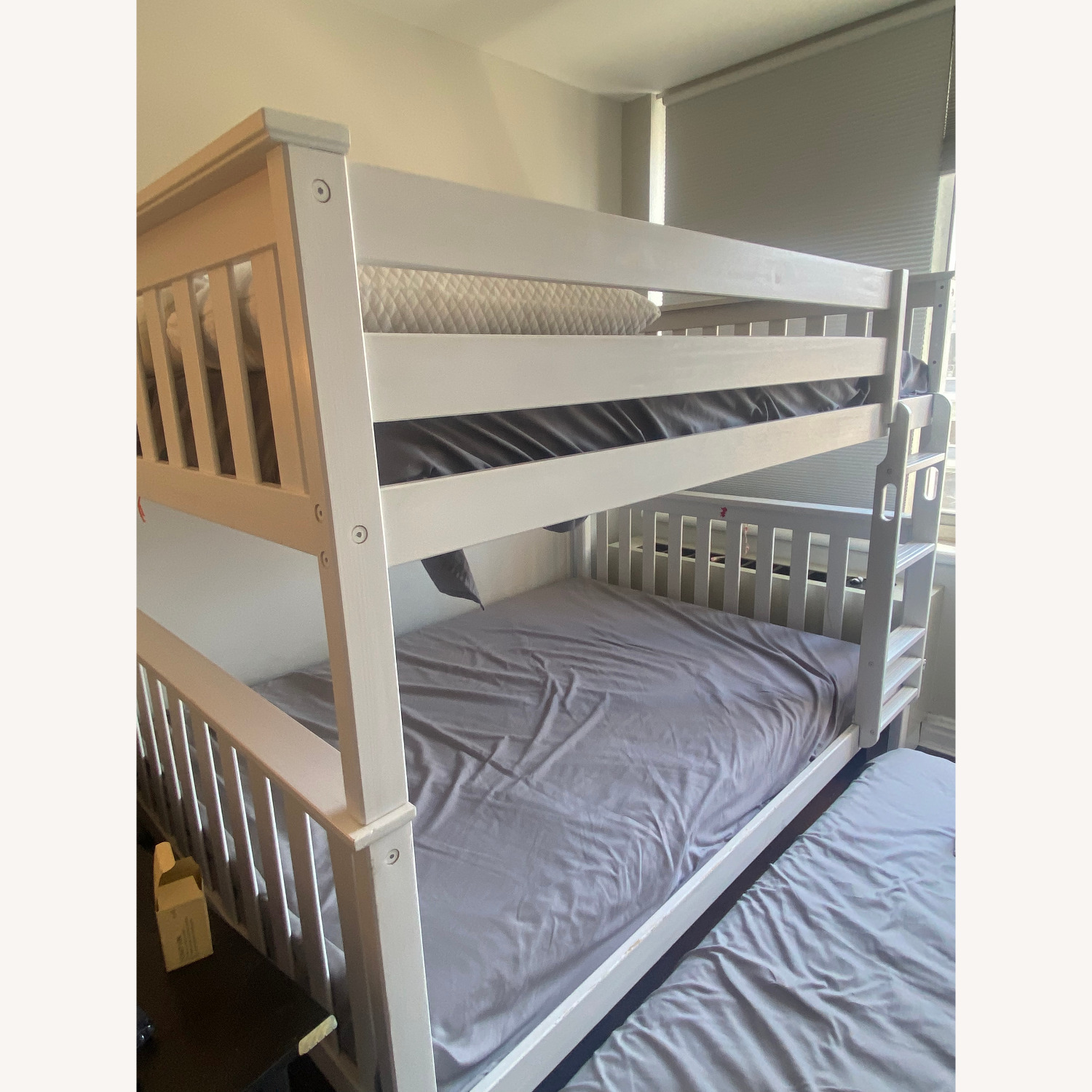 Max & Lily Full Over Full Bunk Bed - image-1