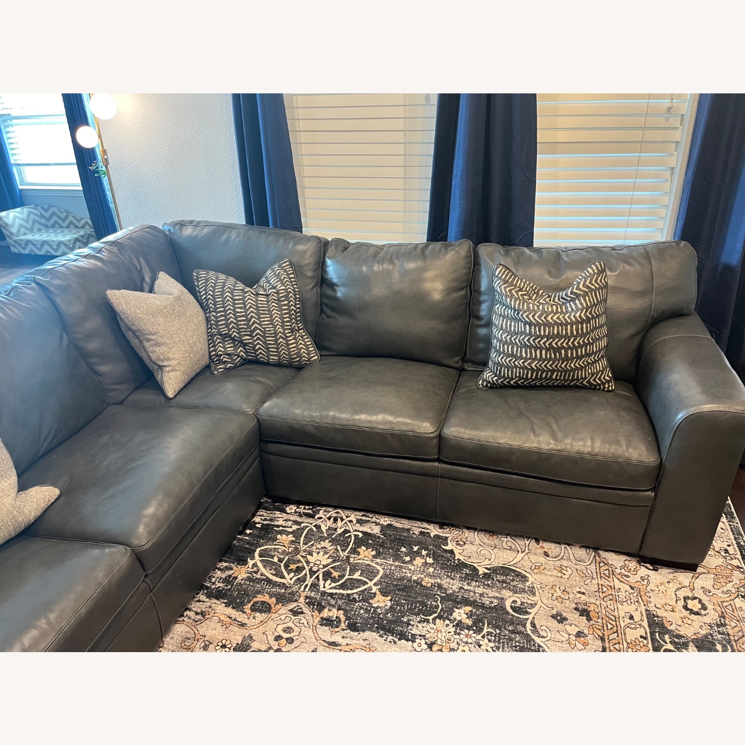 Living Spaces 3-Piece Comfy Sectional - image-3