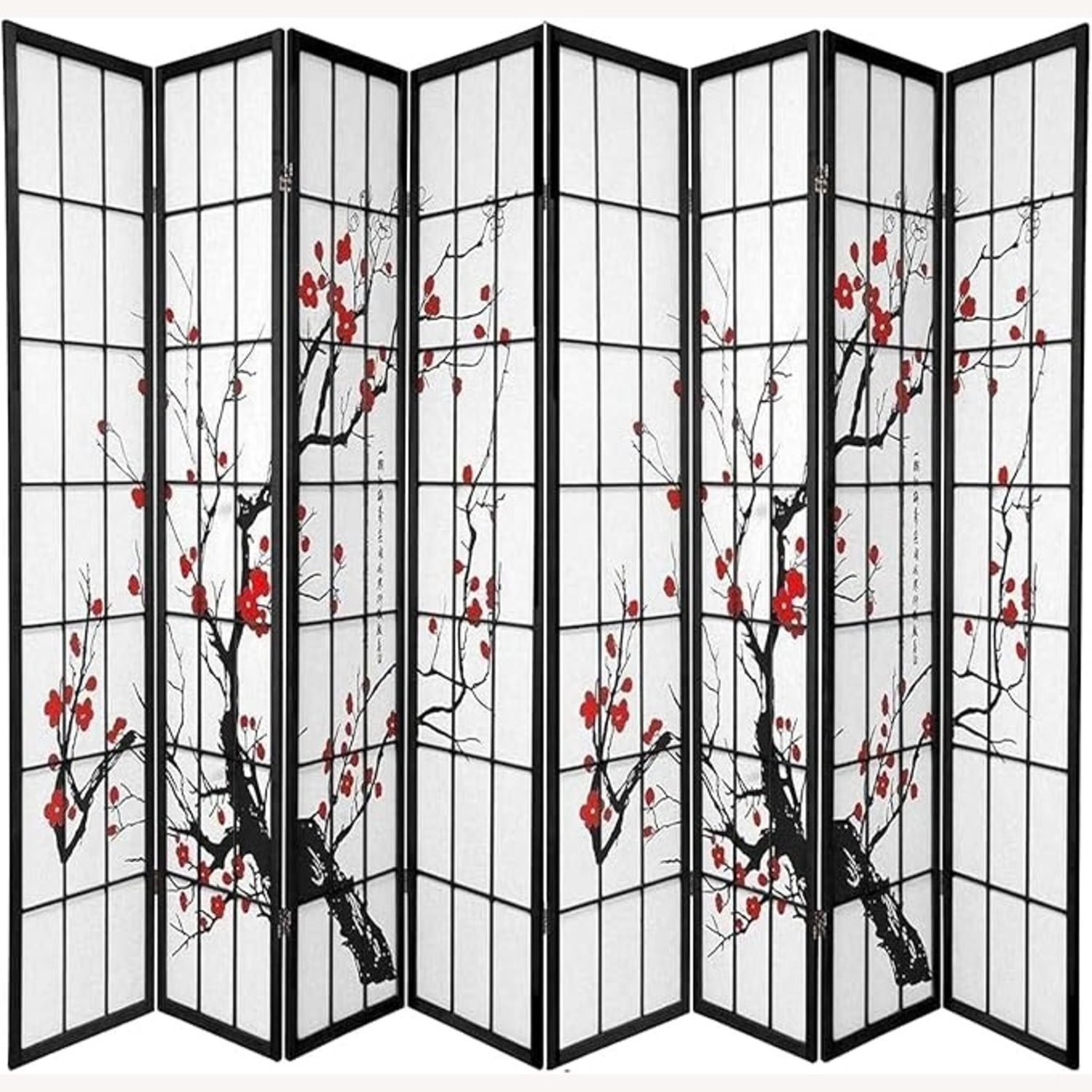 Asian Style Room Divider 8-Panel - image-4
