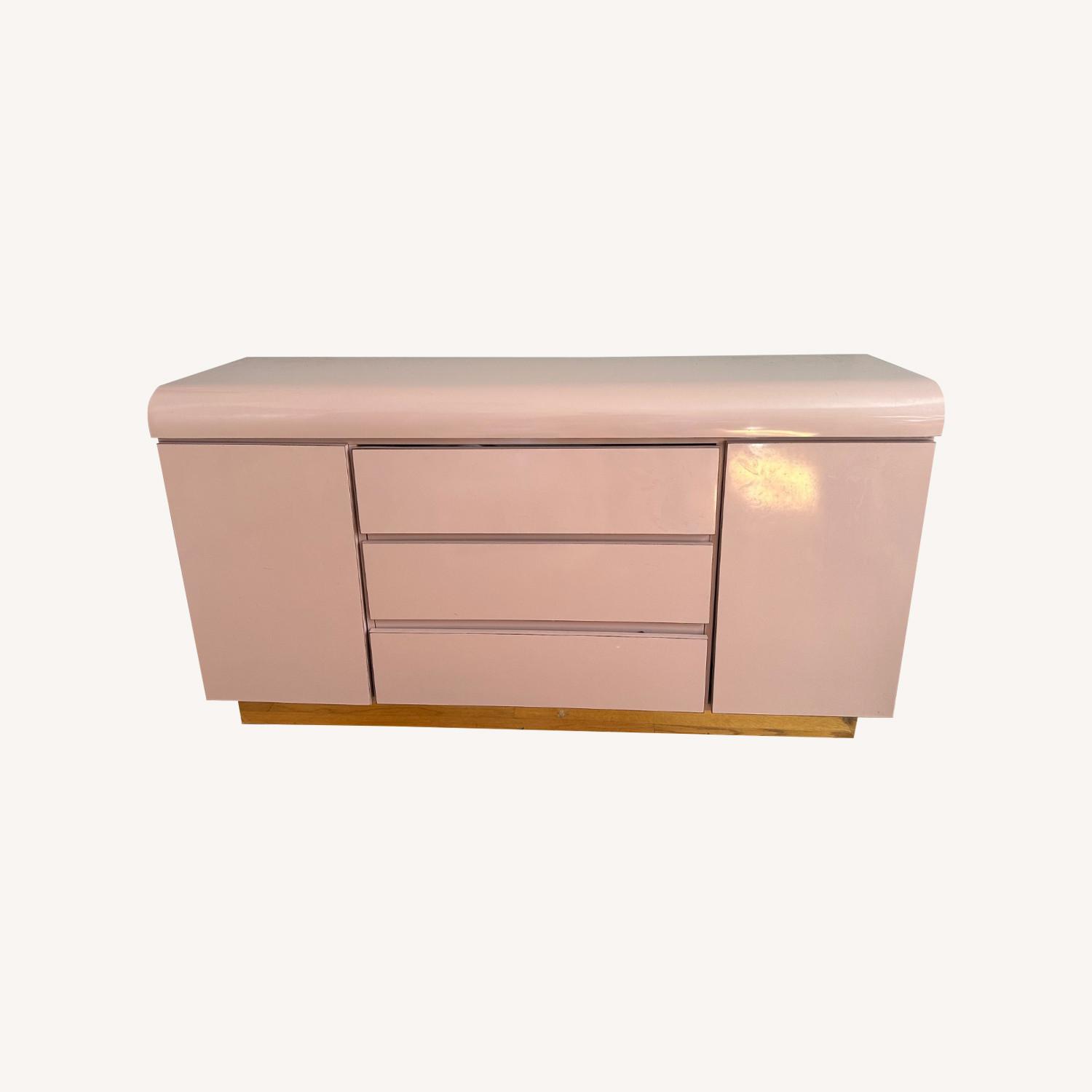 Pink Lacquer Dresser - image-0