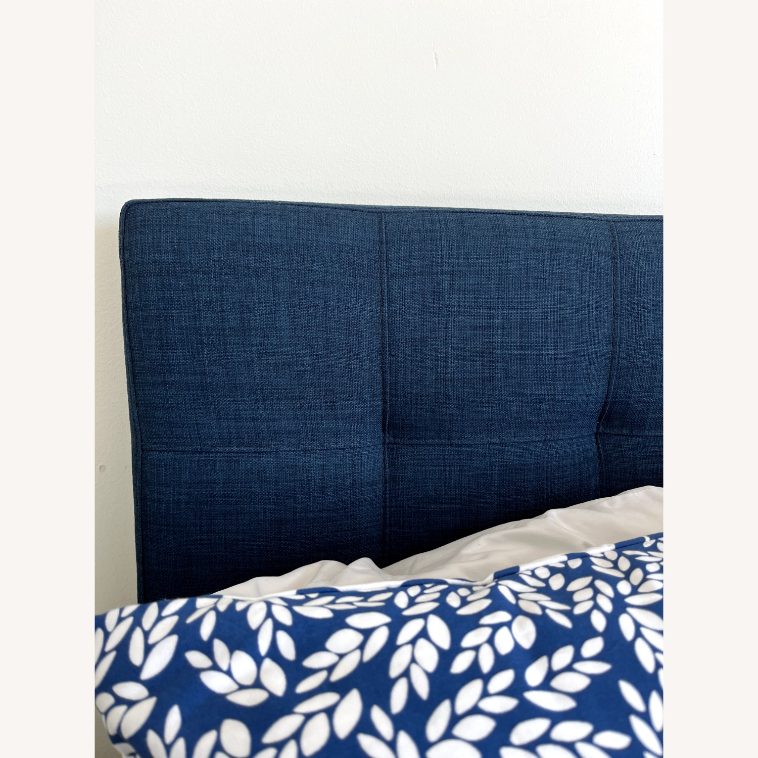 Navy Modway Lily Upholstered Fabric Headboard - image-4