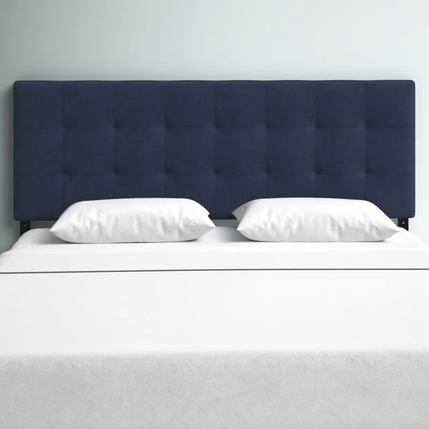 Navy Modway Lily Upholstered Fabric Headboard - image-5