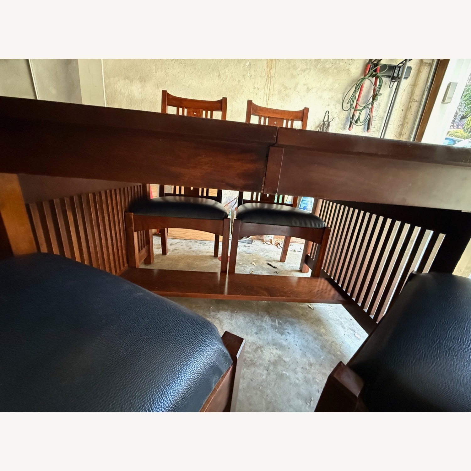 Mission Style Cherry Dining Table - image-3