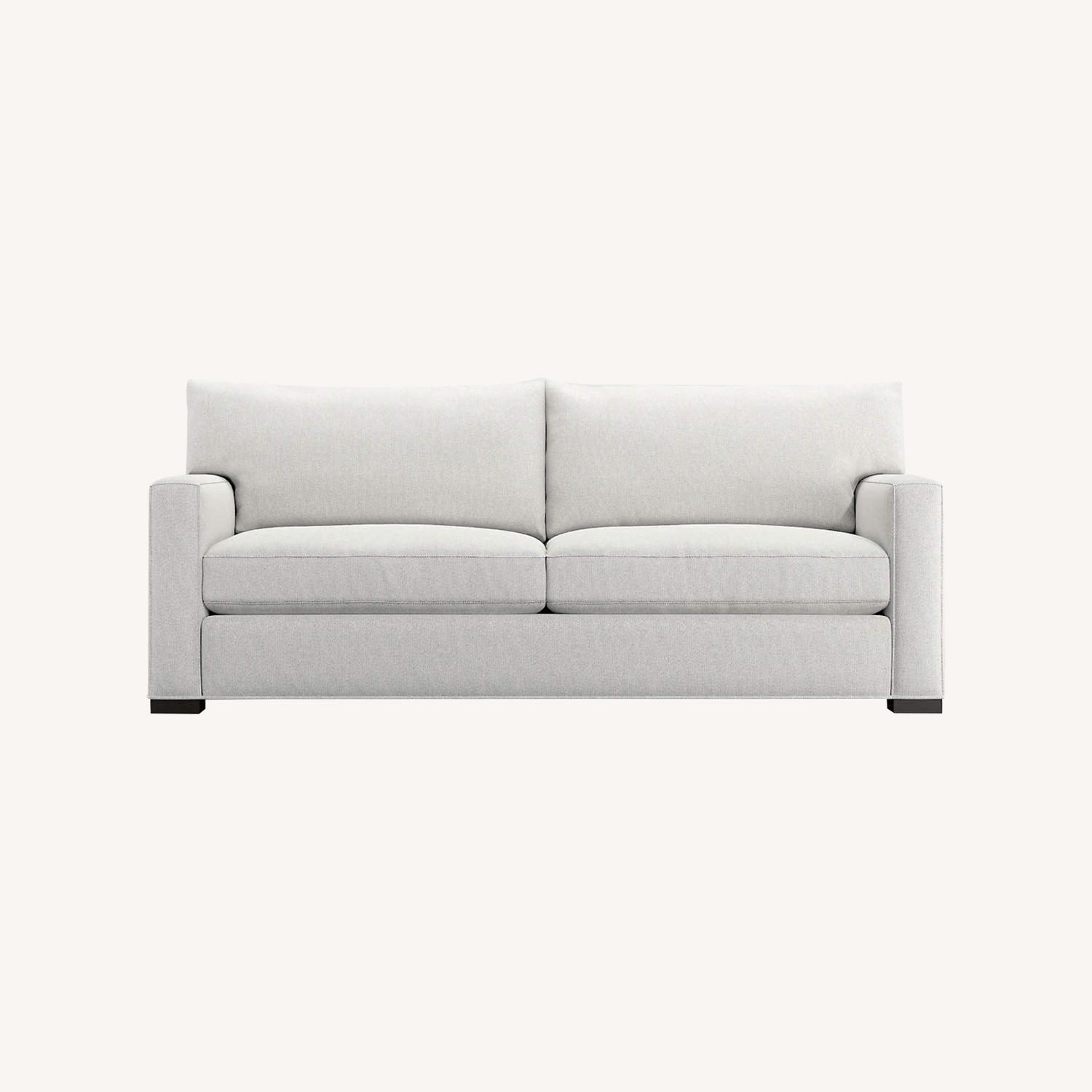  Crate & Barrel Axis II Sofa-2 Seat Couch  - image-0