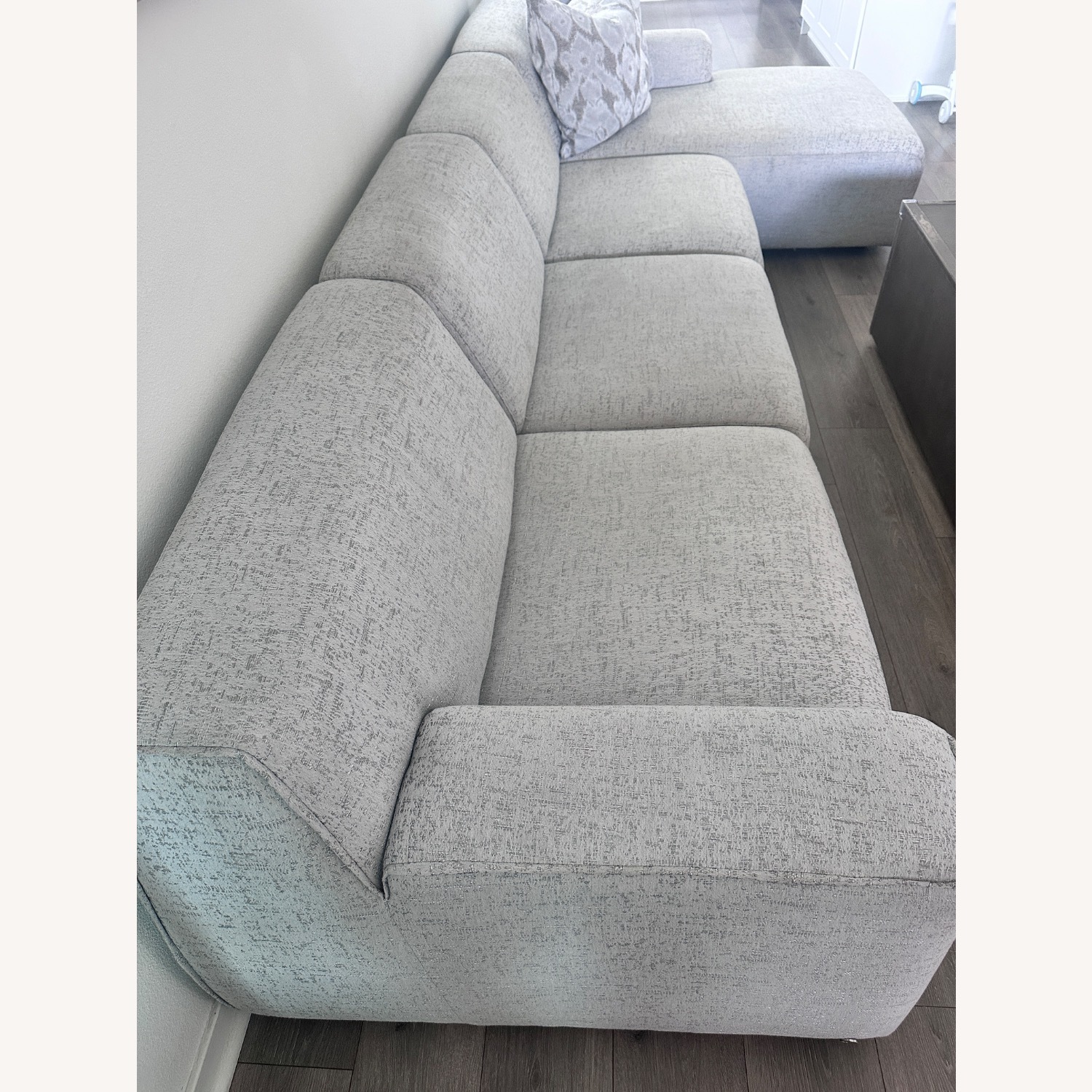 Natuzzi L-Shaped Couch - image-4