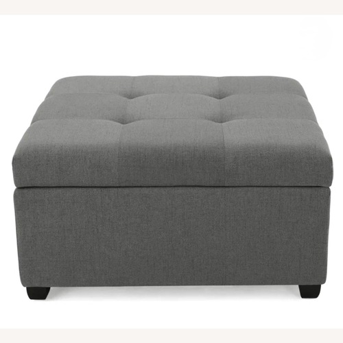 Used Jamil Upholstered Ottoman for sale on AptDeco