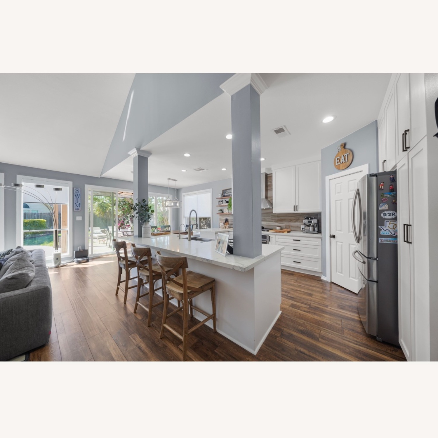 Vintage-Inspired Bistro Counter Stools for Sale - image-1