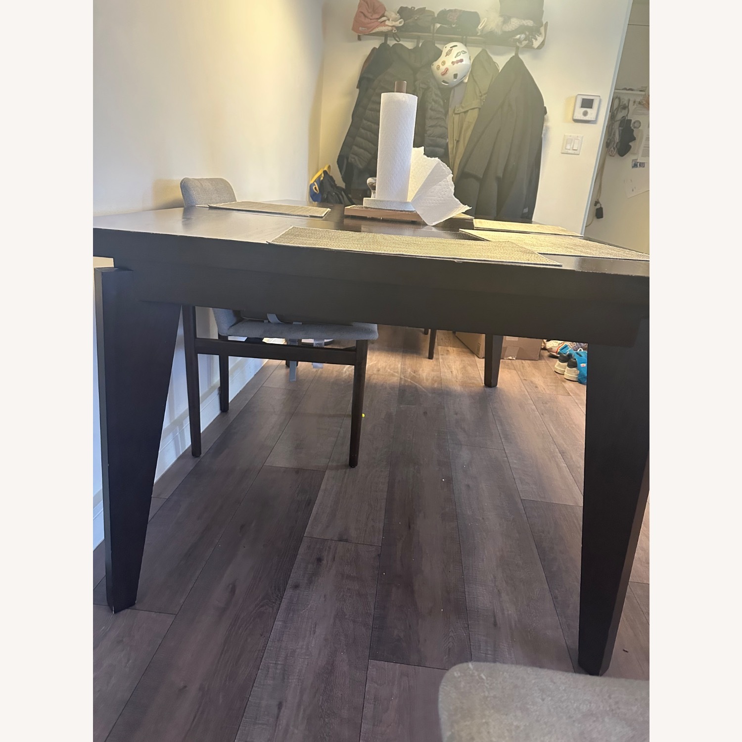 Angled Leg Expandable Table, 42-90", Chocolate - image-3