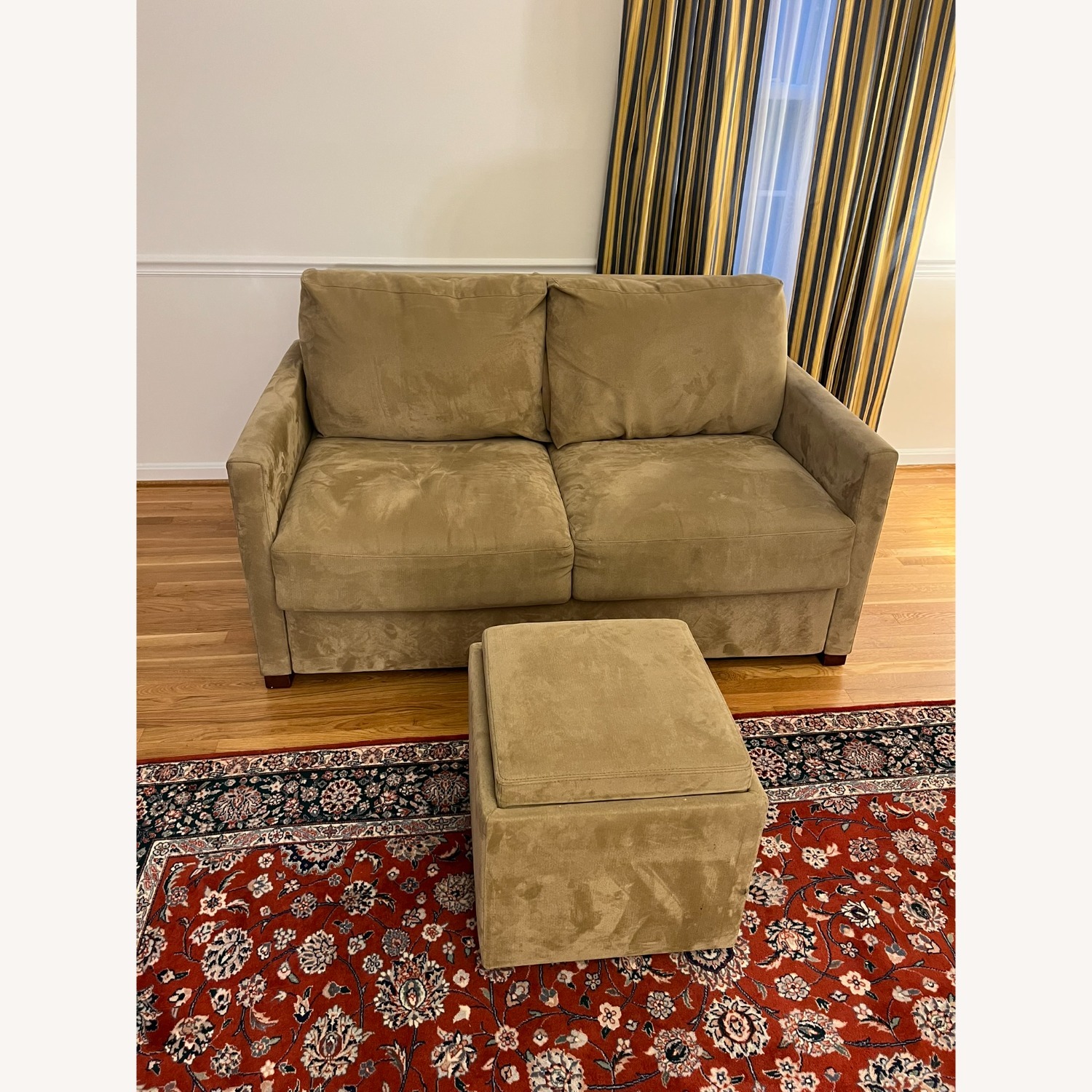 Patterson Full Sleeper Plus Ottoman - image-1