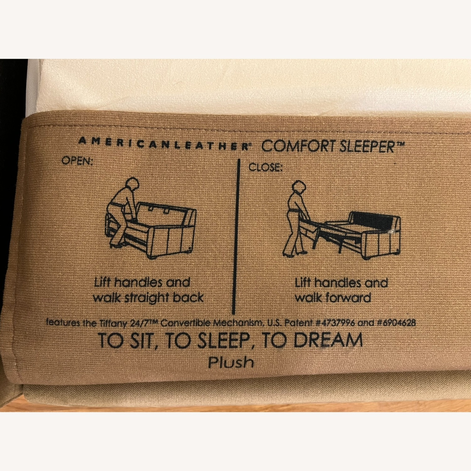 Patterson Full Sleeper Plus Ottoman - image-7