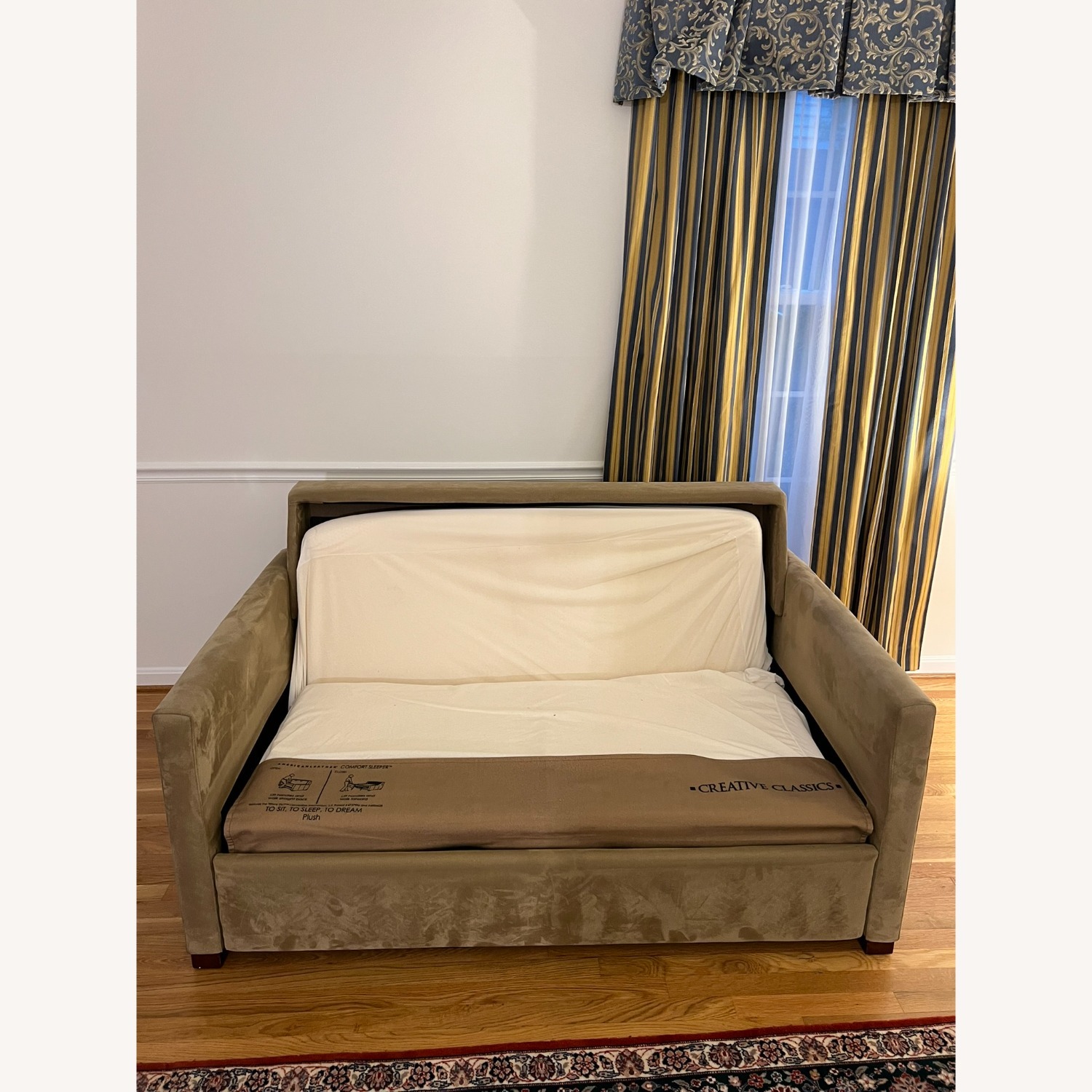 Patterson Full Sleeper Plus Ottoman - image-5